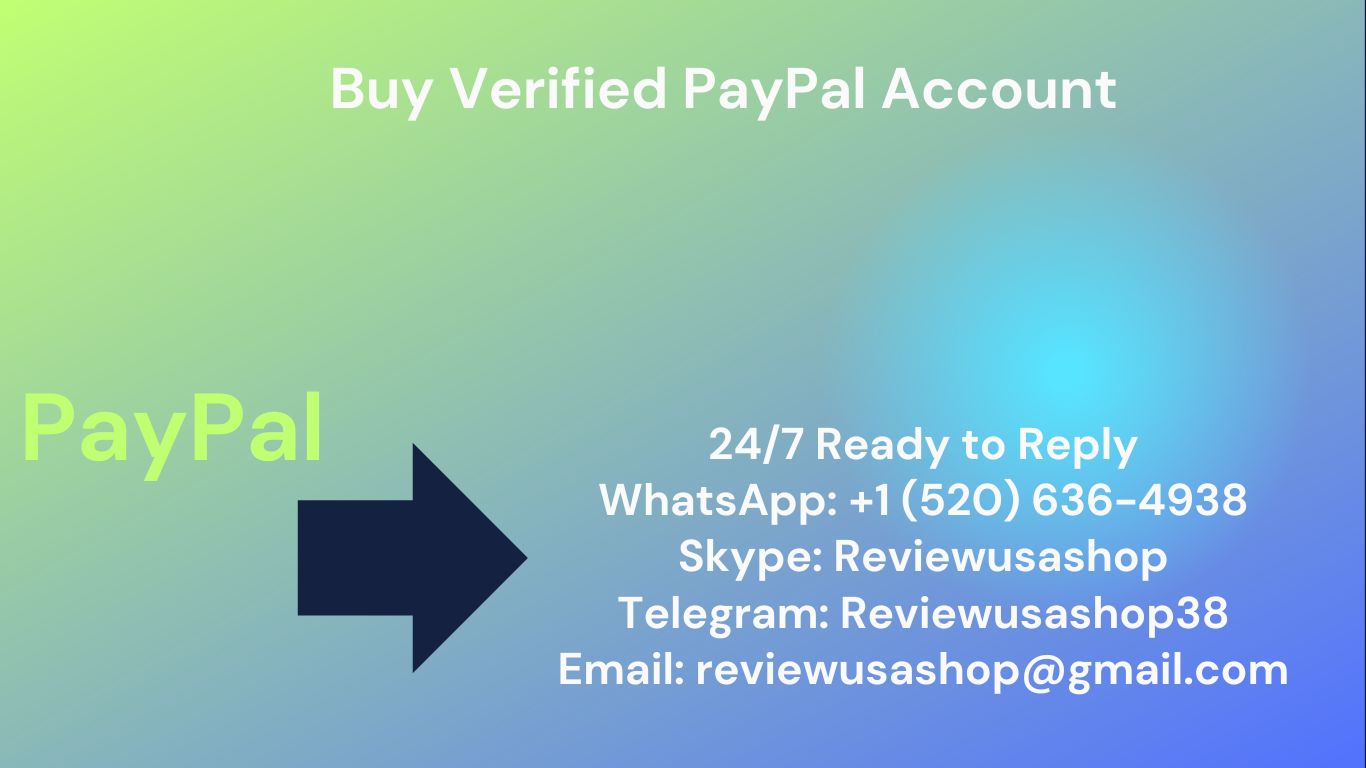 Buy Verified PayPal Account
